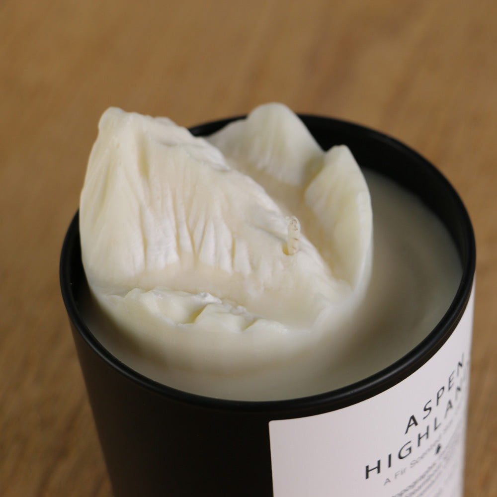 A close view of Aspen Highlands peak candle.